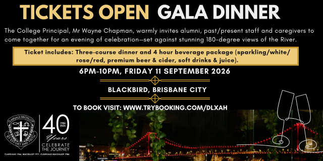 WEBSITE TICKETS OPEN 40TH DINNER